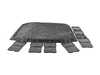 ES#4372401 - 2GJ061166469 - Heavy Duty Trunk Liner with CarGo Blocks - Features a heavy duty carpeted surface and a raised edge to help contain spills! - Genuine Volkswagen Audi - Volkswagen
