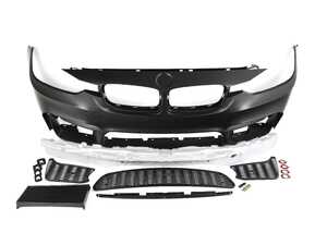 ES#4656856 - F30M3FT-AIR - M3 Front Bumper Conversion - W/O Fog Lights - Add the look of the M3 to your 3-Series - ECS - BMW