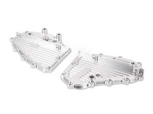 ES#4658226 - M28-SILVER - Timing Chain Covers - Silver - Billet aluminum timing chain covers designed to last a lifetime of leak free miles - Rennline - Porsche