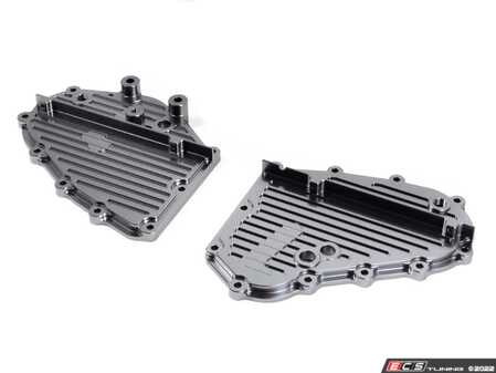 ES#4658227 - M28-GREY - Timing Chain Covers - Grey - Billet aluminum timing chain covers designed to last a lifetime of leak free miles - Rennline - Porsche