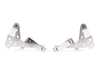 ES#4658269 - E195 - Adjustable Front Hood Hinges - Pair - Billet aluminum hinges that allow for micro-adjustments to ensure smooth operation and perfect fitment of the hood. - Rennline - Porsche