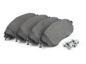 ES#4486105 - 3Q0698151 - Premium Low-Met OE Equivalent Pad - Front - Quality brake pads from an original equipment supplier - Brembo - Audi Volkswagen