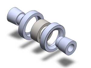 ES#4658289 - SPL-RKB-F3X - Rear Traction Arm Knuckle Bushing - F2X/F3X - Replacing the OEM component with this bushing will allow for less deflection under heavy load - SPL Parts - BMW