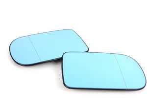 ES#259802 - 51168165112 - Blind Spot Mirror - Set, Heated - Left & right heated European split mirrors to help you see in your blind spots - Genuine European BMW - BMW