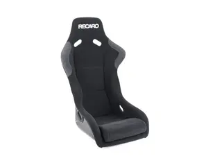 ES#4159179 - 070.91.UU11-01 - Recaro Profi Seat - Black Velour/Black Velour - A lightweight racing seat with an FRP shell. - Recaro - Audi BMW Volkswagen Mercedes Benz MINI Porsche