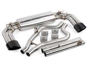 ES#4659031 - CBK0041 - APR Cat-Back Exhaust System - 8V RS3 - T304 stainless-steel construction with dual 2.5" mandrel-bent brushed tubing with quad 2.5" outlets in dual 170x112mm ovalized tips - APR - Audi