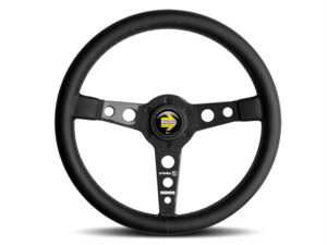 ES#4659041 - PR035BK1C - MOMO Racing Prototipo 6C Steering Wheel - Black Leather Grip With Carbon Spokes - Black Leather Grip With Carbon Spokes - MOMO - BMW