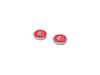 ES#4659065 - IBFI2002G - BFI Shift Paddle Logo Coin Set - Red - Replacement decorative coins for BFI billet shift paddles - Sold as a pair - Black Forest Industries - Audi Volkswagen