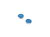 ES#4659066 - IBFI2003G - BFI Shift Paddle Logo Coin Set - Blue - Replacement decorative coins for BFI billet shift paddles - Sold as a pair - Black Forest Industries - Audi Volkswagen