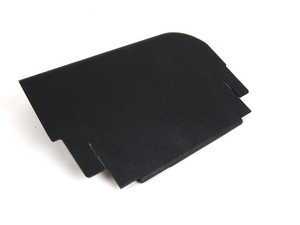 ES#318939 - 1K0971813C9B9 - satellite radio control unit cover - Satin black - Restore the look of your interior - Genuine Volkswagen Audi - Volkswagen