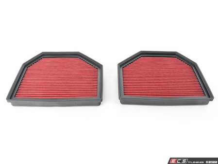 ES#4461025 - 012054LA32-DRY - ECS Exact-Fit High Flow Air Filter Pair - Dry - High flow filter replacement to get your engine breathing better than new! - ECS - BMW