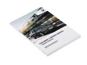ES#2598915 - 01402903880 - Owner's Manual for F30 - Genuine BMW - BMW