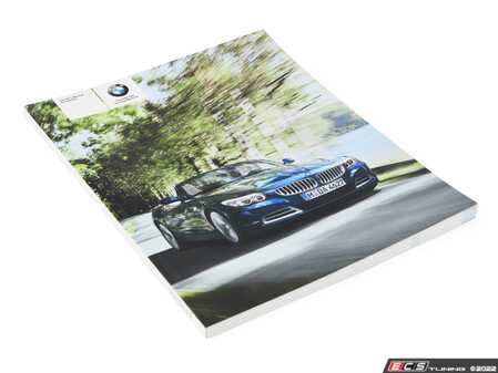 ES#514342 - 01412602118 - Owner's Manual E89 without iDrive - EN US, MJ 2009En Us Mj - Genuine BMW - BMW