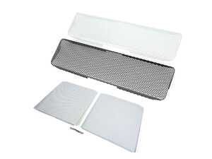 ES#4659385 - E1006.13 - Radiator Protection Grille Screens - Select Your Options - Screens to protect the radiators on your 992 GTS - Made for a perfect fit and easy installation - Rennline - Porsche