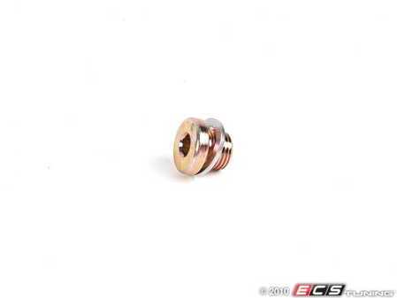 ES#44648 - 24111421387 - Transmission Drain Plug - Includes gasket ring - Genuine BMW - BMW