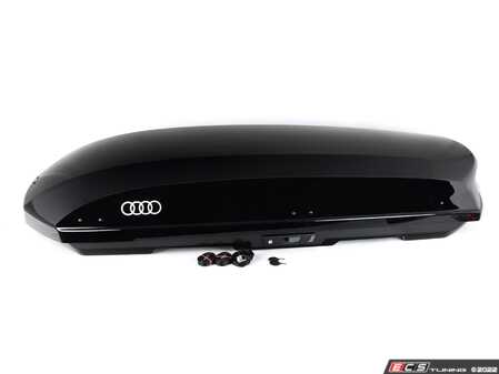ES#4413656 - 4K2071200Y9B - Medium Roof Box - 430Ltr - Brilliant Black - Use with your base bars for protected storage - Genuine Volkswagen Audi - Audi