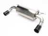 ES#3177502 - D660-0061-BLK - Stainless Axle-Back Exhaust - Black Tips - Civilized performance for the discerning enthusiast - +6HP/+5TQ - Dinan - BMW