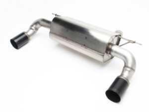 ES#3177502 - D660-0061-BLK - Stainless Axle-Back Exhaust - Black Tips - Civilized performance for the discerning enthusiast - +6HP/+5TQ - Dinan - BMW