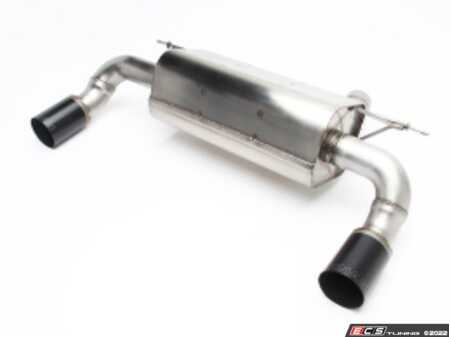 ES#3177502 - D660-0061-BLK - Stainless Axle-Back Exhaust - Black Tips - Civilized performance for the discerning enthusiast - +6HP/+5TQ - Dinan - BMW