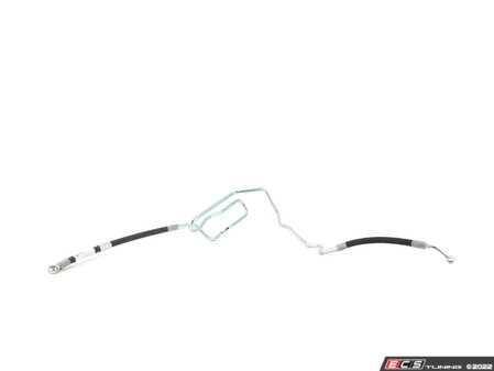 ES#3698913 - 1J0422893DK - Power Steering Pressure Hose - Runs from power steering pump to rack. For automatic transmission only. - Burgaflex - Volkswagen