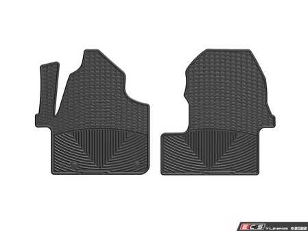 ES#4445510 - W530 - Front All-Weather Floor Mats - Black - Laser measured for perfect fitment and ultimate protection against moisture and debris - WeatherTech - Mercedes Benz