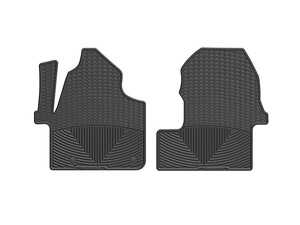 ES#4039204 - W481 - Front All-Weather Floor Mats - Black 2007 - 2018 Mercedes-Benz Sprinter - Laser measured for perfect fitment and ultimate protection against moisture and debris - WeatherTech - Mercedes Benz