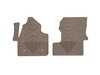 ES#4039206 - W481TN - Front All-Weather Floor Mats - Tan 2007 - 2018 Mercedes-Benz Sprinter - Laser measured for perfect fitment and ultimate protection against moisture and debris - WeatherTech - Mercedes Benz