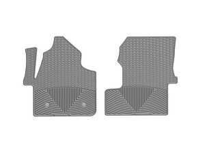 ES#4039205 - W481GR - Front All-Weather Floor Mats - Grey 2007 - 2018 Mercedes-Benz Sprinter - Laser measured for perfect fitment and ultimate protection against moisture and debris - WeatherTech - Mercedes Benz