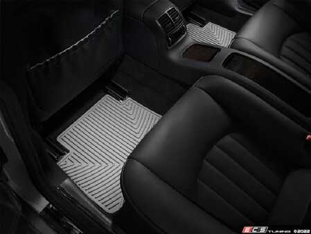 ES#2193800 - W105GR - Rear All-Weather Floor Mats - Grey  - All-weather protection to endure the harshest conditions - WeatherTech - Mercedes Benz