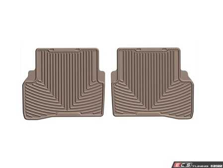ES#4039146 - W432TN - Rear All-Weather Floor Mats - Tan - All-weather protection to endure the harshest conditions - WeatherTech - Mercedes Benz