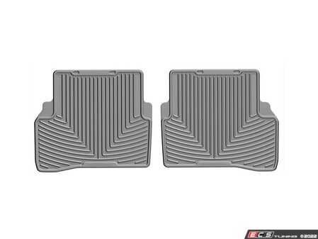ES#4039145 - W432GR - Rear All-Weather Floor Mats - Grey - All-weather protection to endure the harshest conditions - WeatherTech - Mercedes Benz