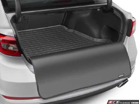ES#4659620 - 40946SK - Rear Cargo Liner With Bumper Protector - Black - The best protection for your trunk and rear bumper in any situation - WeatherTech - Mercedes Benz