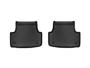 ES#4659622 - 444962IM - Rear FloorLiner HP - Black - The next generation of high performance FloorLiner - WeatherTech - Audi Volkswagen