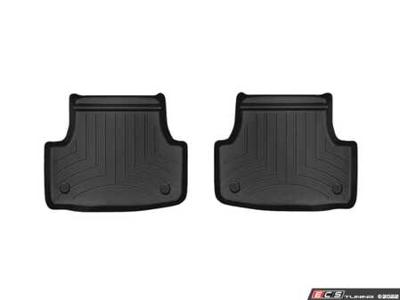 ES#4659622 - 444962IM - Rear FloorLiner HP - Black - The next generation of high performance FloorLiner - WeatherTech - Audi Volkswagen
