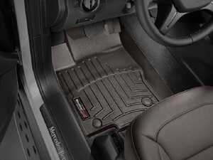 ES#3460556 - 474011 - Front FloorLiner - Grey - Laser measured for perfect fitment and ultimate protection against moisture and debris - WeatherTech - Mercedes Benz
