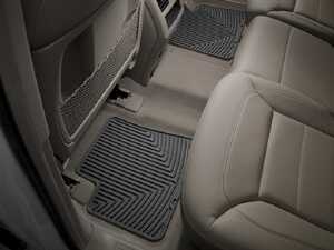 ES#2193808 - W110 - Rear All-Weather Floor Mats - Black  - All-weather protection to endure the harshest conditions - WeatherTech - Mercedes Benz