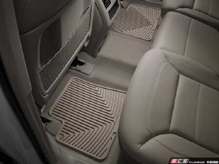 ES#2193810 - W110TN - Rear All-Weather Floor Mats - Tan  - All-weather protection to endure the harshest conditions - WeatherTech - Mercedes Benz