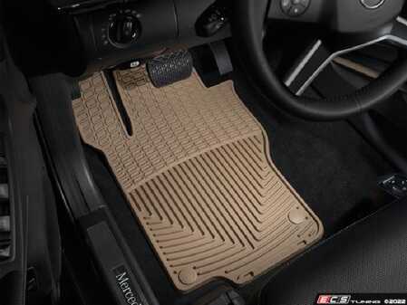 ES#2194047 - W102TN - Front All-Weather Floor Mats - Tan  - All-weather protection to endure the harshest conditions - WeatherTech - Mercedes Benz