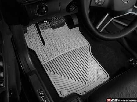 ES#2194046 - W102GR - Front All-Weather Floor Mats - Grey  - All-weather protection to endure the harshest conditions - WeatherTech - Mercedes Benz