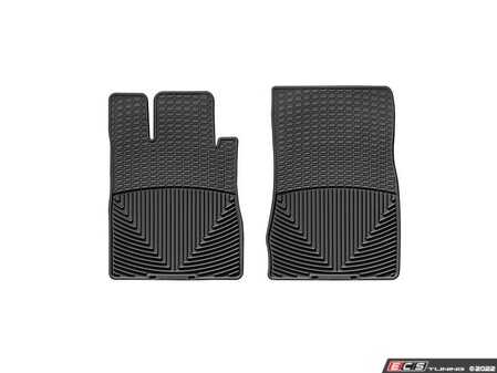 ES#2194922 - W36 - Front All-Weather Floor Mats - Black - All-weather protection to endure the harshest conditions - WeatherTech - Mercedes Benz