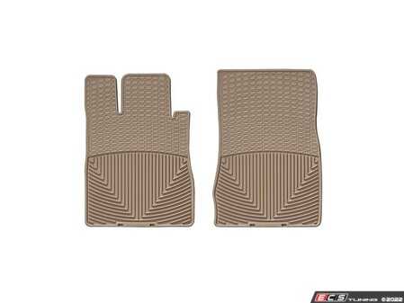 ES#2194924 - W36TN - Front All-Weather Floor Mats - Tan - All-weather protection to endure the harshest conditions - WeatherTech - Mercedes Benz