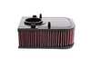 ES#4659673 - M80 - Rennline Performance Air Filter - Priced Each - High flow filter replacement to get your engine breathing better than new! - Rennline - Porsche