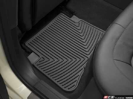 ES#2193904 - W164 - Rear All-Weather Floor Mats - Black - All-weather protection to endure the harshest conditions - WeatherTech - Mercedes Benz
