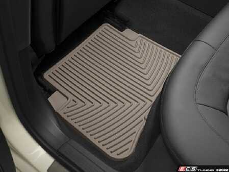 ES#2193906 - W164TN - Rear All-Weather Floor Mats - Tan - All-weather protection to endure the harshest conditions - WeatherTech - Mercedes Benz