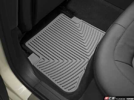 ES#2193905 - W164GR - Rear All-Weather Floor Mats - Grey - All-weather protection to endure the harshest conditions - WeatherTech - Mercedes Benz
