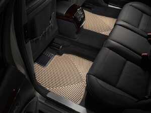 ES#2838956 - W95TN - Rear All-Weather Floor Mats - Tan - All-weather protection to endure the harshest conditions - WeatherTech - Mercedes Benz