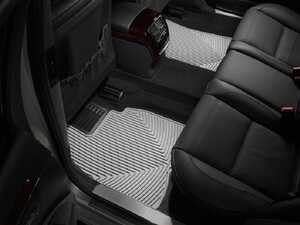ES#2838955 - W95GR - Rear All-Weather Floor Mats - Grey - All-weather protection to endure the harshest conditions - WeatherTech - Mercedes Benz