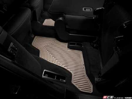 ES#2193816 - W115TN - Rear All-Weather Floor Mats - Tan - All-weather protection to endure the harshest conditions - WeatherTech - Mercedes Benz