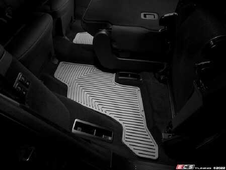 ES#2193815 - W115GR - Rear All-Weather Floor Mats - Grey - All-weather protection to endure the harshest conditions - WeatherTech - Mercedes Benz
