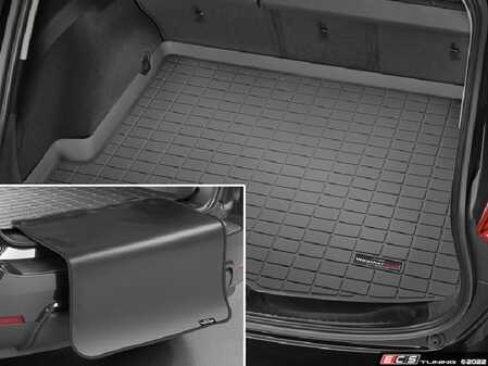 ES#4035330 - 40408SK - Cargo Liner With Bumper Protector - Black - The best protection for your trunk and rear bumper in any situation - WeatherTech - Mercedes Benz